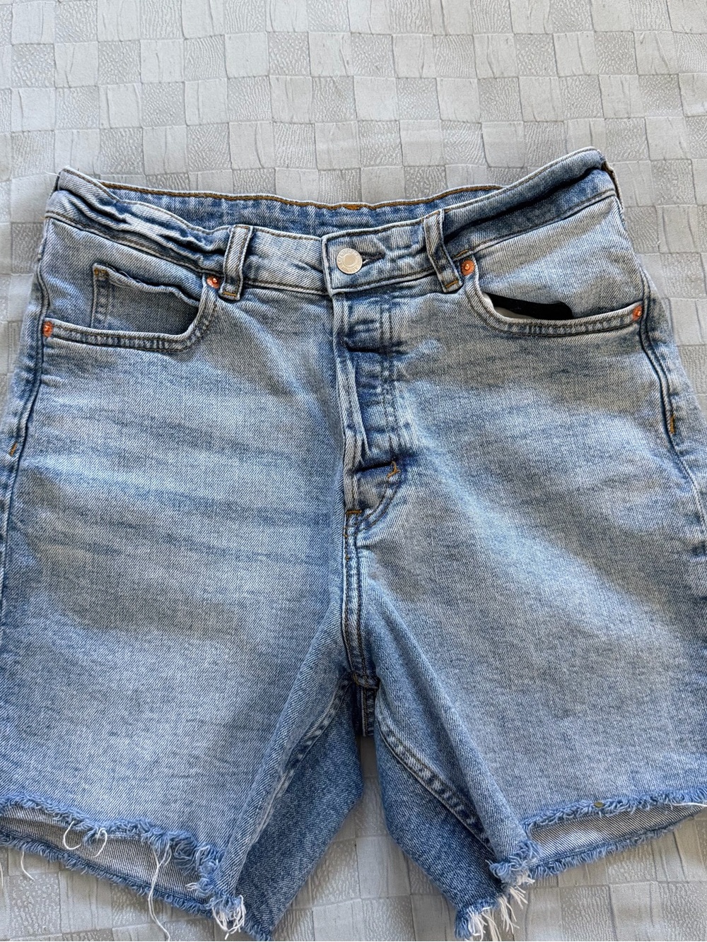 H&M Light Blue Women's Denim Cutoff Shorts